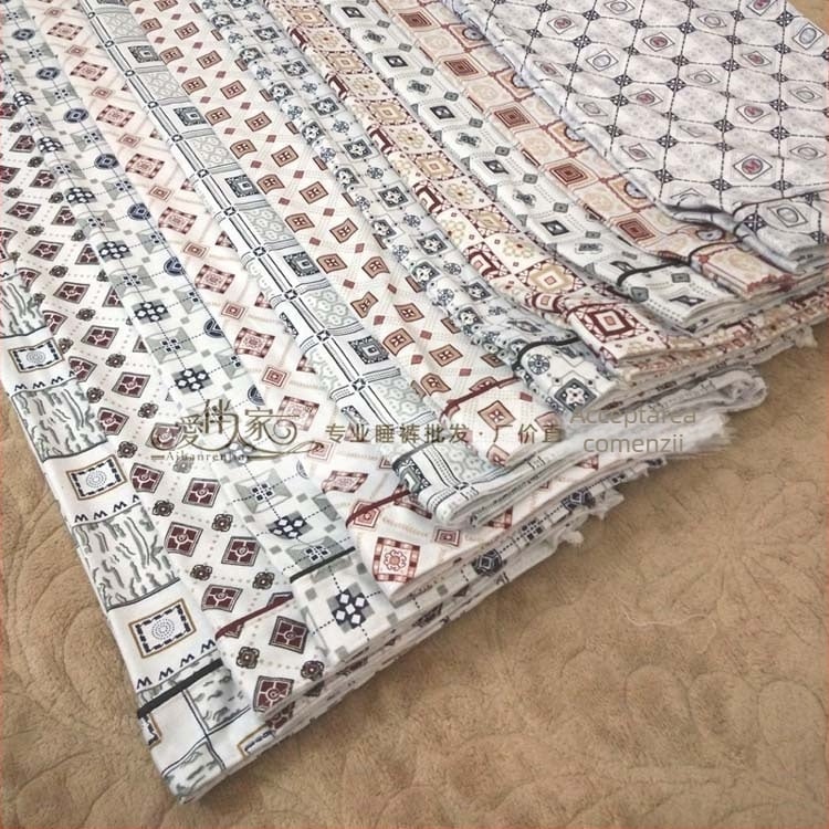 Pantaloni de pijama pentru bărbați – poliester-bumbac 95–100%, 161–180 g/m2, grosime medie, primăvară și toamnă, pentru bărbați de vârstă mijlocie