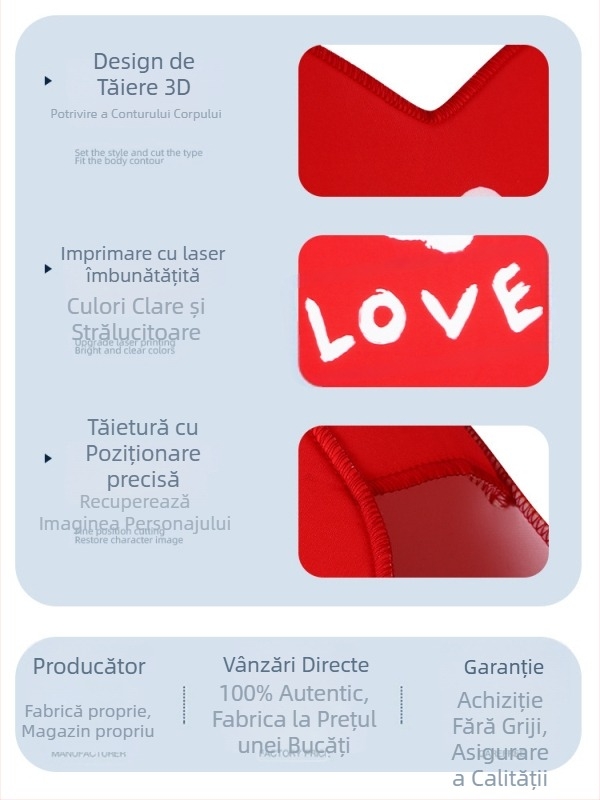Costum cosplay inimă pentru Ziua Îndrăgostiților pentru cupluri, unisex, amestec poliester-spandex, lansare primăvara 2025