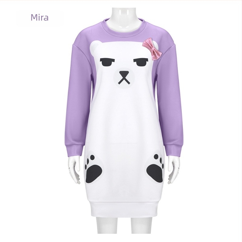 Costum cosplay Demon Girl Mira pentru Halloween Carnival – costum de scenă unisex din poliester, conținut principal poliester 30–50%, vara 2025