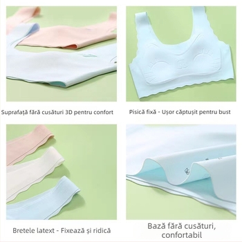 Sutien bandeau sport, fără bretele, din nylon, respirabil, absorbant de transpirație, cu cupe modelate ultra-subțiri, cupă completă