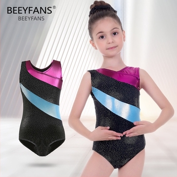 Ținută de dans pentru copii, fete, pentru repetiții; țesătură: amestec de fibre chimice, 90% poliester; nume țesătură: amestec de fibre chimice; potrivită pentru vârsta 3–8 ani.