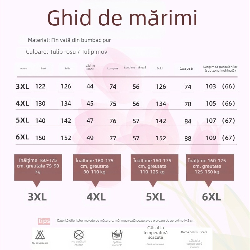 Set de pijamale pentru maternitate, 100% bumbac, top cu mânecă lungă și pantaloni, confort pentru toate anotimpurile