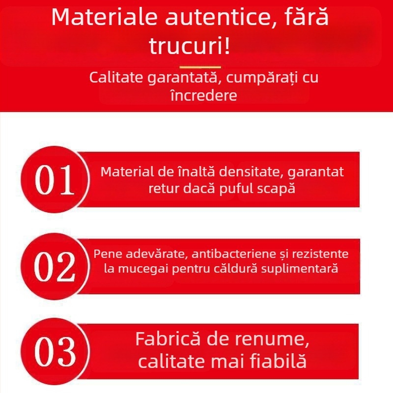 Geacă de puf pentru bărbați cu glugă, lungime extinsă, impermeabilă, conținut puf 51-55%, puf de rață