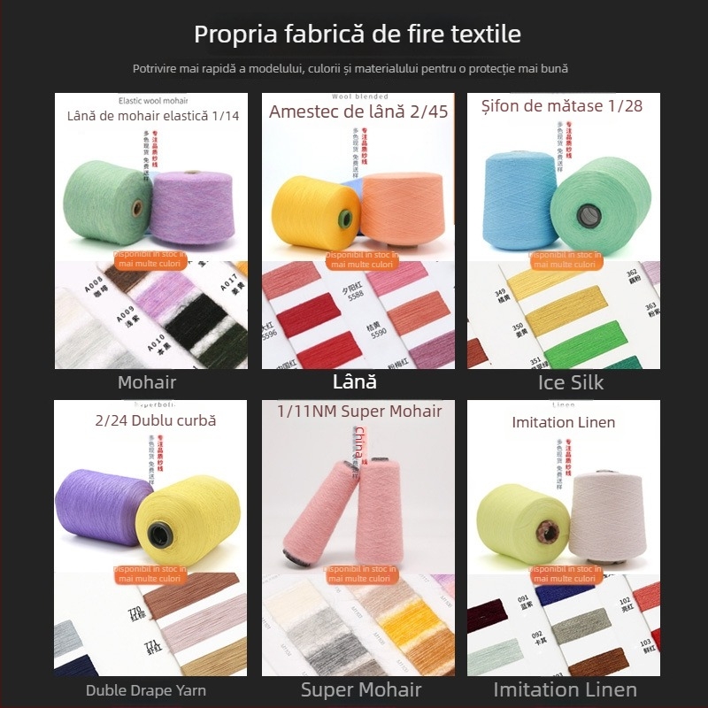 Pulover tricotat, personalizare în loturi mici după desene și probe (producție OEM; realizare tipare; capacitate 1000 bucăți)