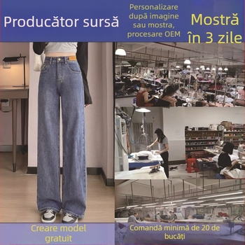 Jeans și Rochii – Producție de îmbrăcăminte personalizată în loturi mici, OEM, proiectare și producție de modele; Calitate medie spre înaltă; Ciclu de probă 3; Capacitate 1000 de unități; Procesare în funcție de probă și desene