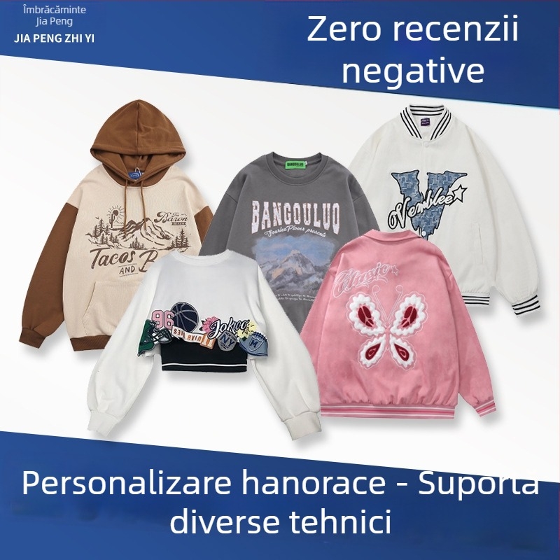 Tricouri și hanorace tricotate, OEM, loturi mici, probă după desene, îmbrăcăminte unisex mid‑to‑high‑end