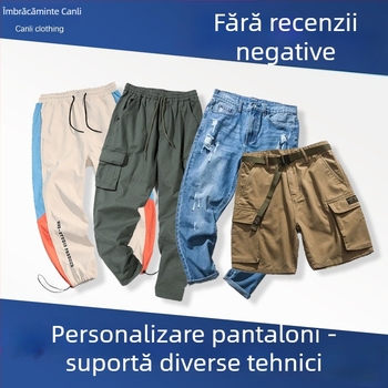 Hanorac de lucru personalizat cu logo și tricou tricotat – prelucrare OEM după proiecte, probă în 3 zile; capacitate 3000 buc./zi; materiale: bumbac, lână, poliester, denim