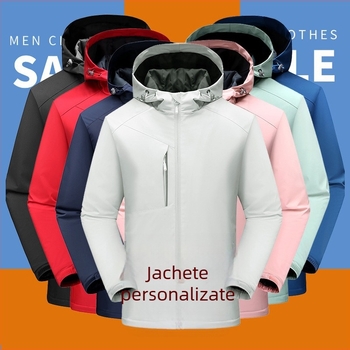 Geacă de lucru personalizată cu logo – trei în unu îmbunătățit pentru grup, producție OEM după desene, ciclu de probare 3 zile, până la 3000 buc./zi, materiale principale: bumbac, poliester, lână