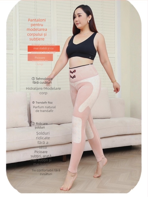 Colanți cu protecții pentru genunchi, stil Barbie, mărime plus, schimbare de culoare termochromă, antiderapante, model nou 2025, pentru femei