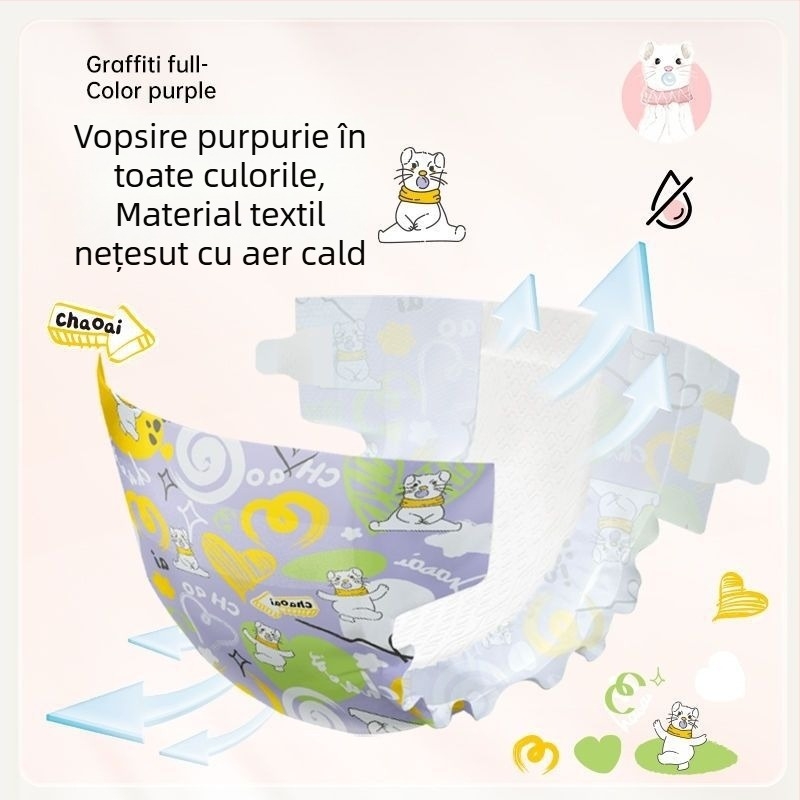 Scutece Pull-Up Pants – Adore, ambalaj de bază, valabilitate 3 ani, pentru sugari 0–18 luni