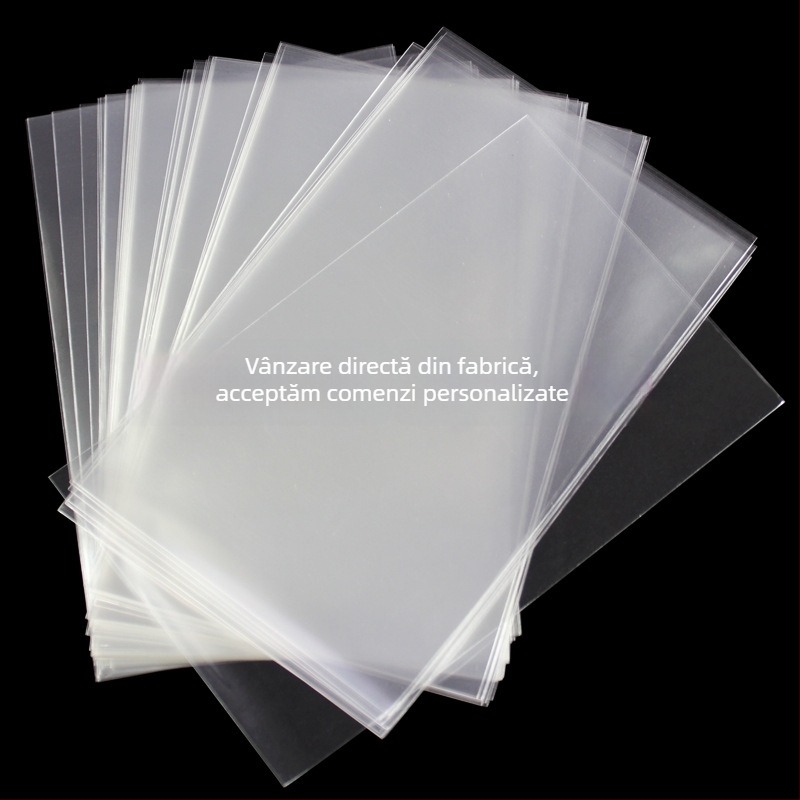 OPP pungă plată transparentă pentru ambalarea telefoanelor mobile, fără sigilare, protecție împotriva prafului