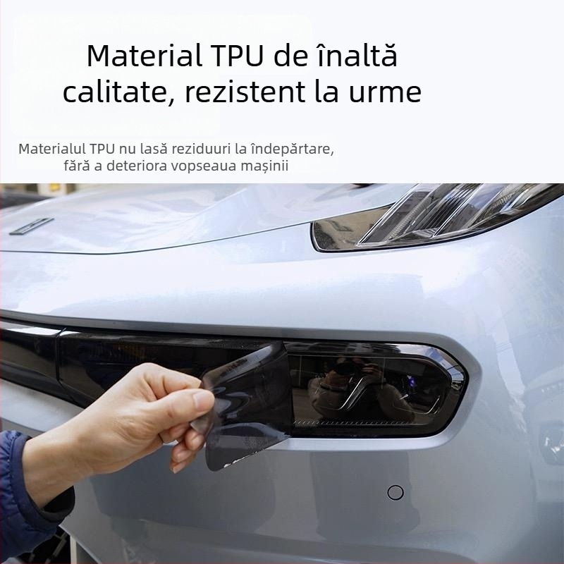 Film de protecție TPU pentru faruri și semnalizare, compatibil Zeekr 001/X, fără marcă