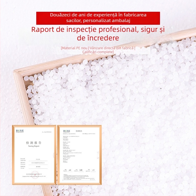 Sac PE cu fermoar pentru confidențialitate – ambalaj plastic sigilat, protecție la lumină, pentru cadouri, bijuterii, haine și accesorii telefoane