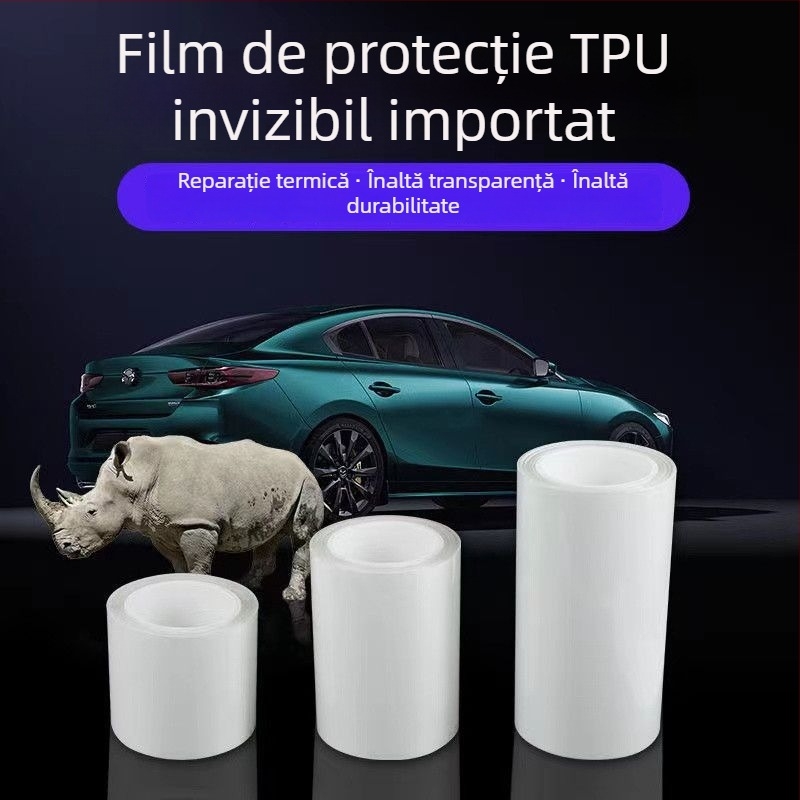 Film de protecție a vopselei pentru praguri – TPU, de la Chivike (Brand: Chivike; Material: TPU; Garanție: vezi detalii)