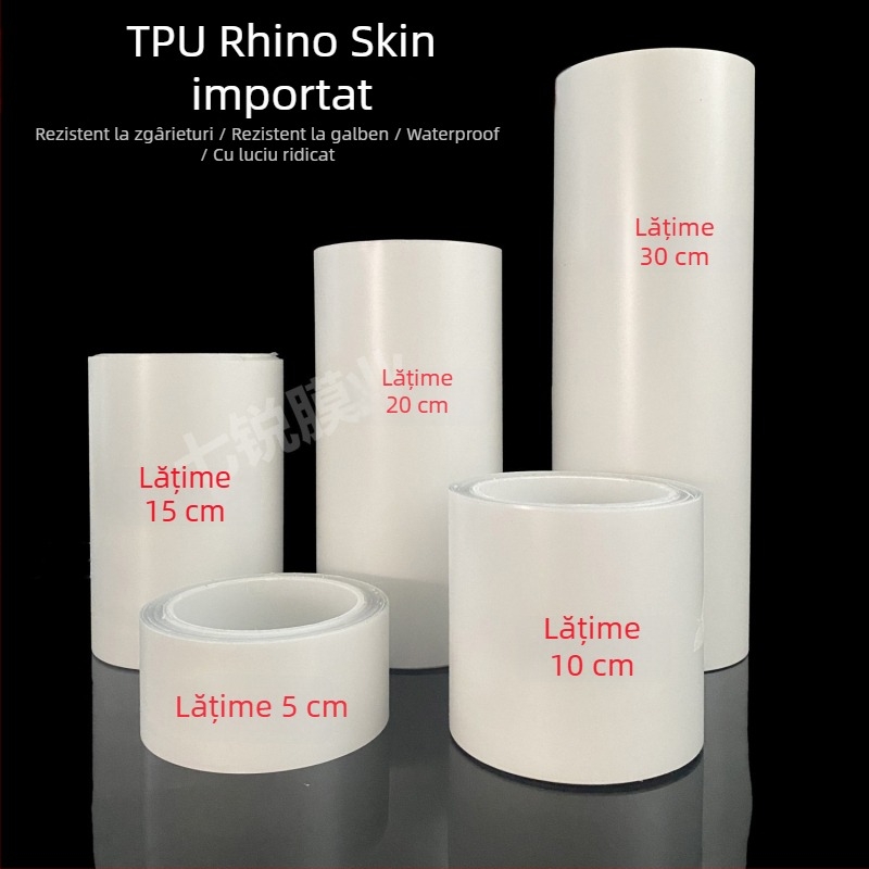 Film de protecție a vopselei pentru praguri – TPU, de la Chivike (Brand: Chivike; Material: TPU; Garanție: vezi detalii)