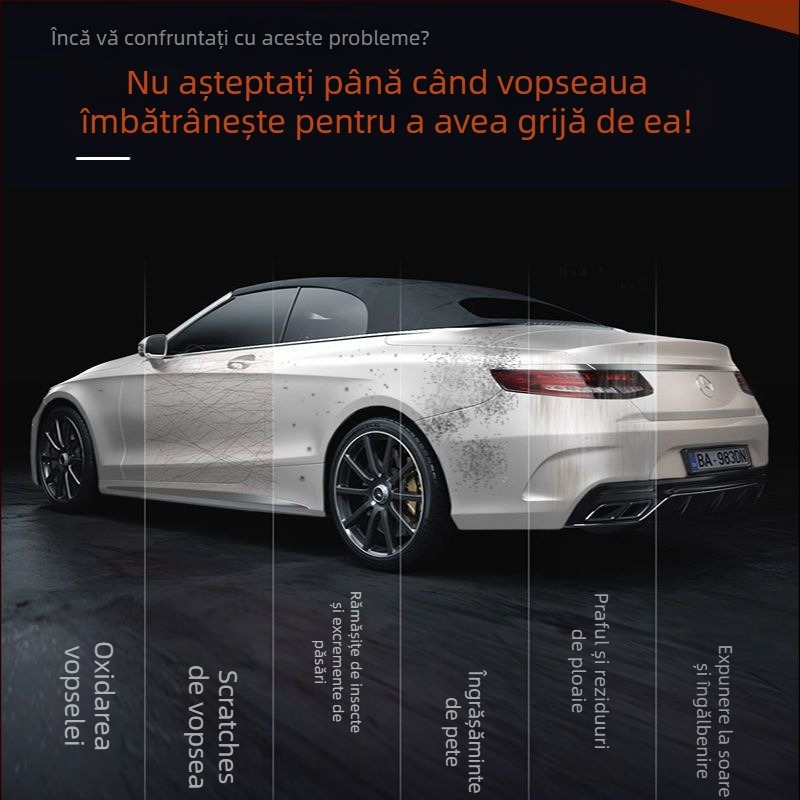 Curățitor pentru folia de înfășurare auto Y-series: elimină pete, adeziv pentru insecte și rășină de copac; brand Hongpengfa; durată de viață 3 ani