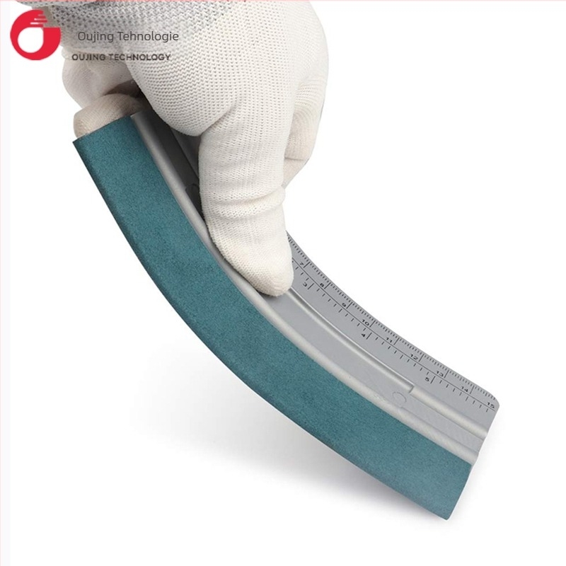 Racletă ABS pentru film auto cu scară, rezistentă la zgârieturi, prelucrare personalizabilă (pentru învelișul mașinii)