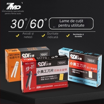 SDI.1361 lamă din oțel aliaj pentru cutter profesional pentru film care schimbă culoarea – lamă metalică, utilizare generală