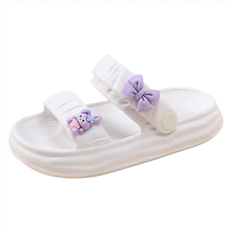 Sandale de plajă pentru fete, cu partea superioară EVA și talpa EVA, antiderapante, ușoare, pentru copii 4–16 ani