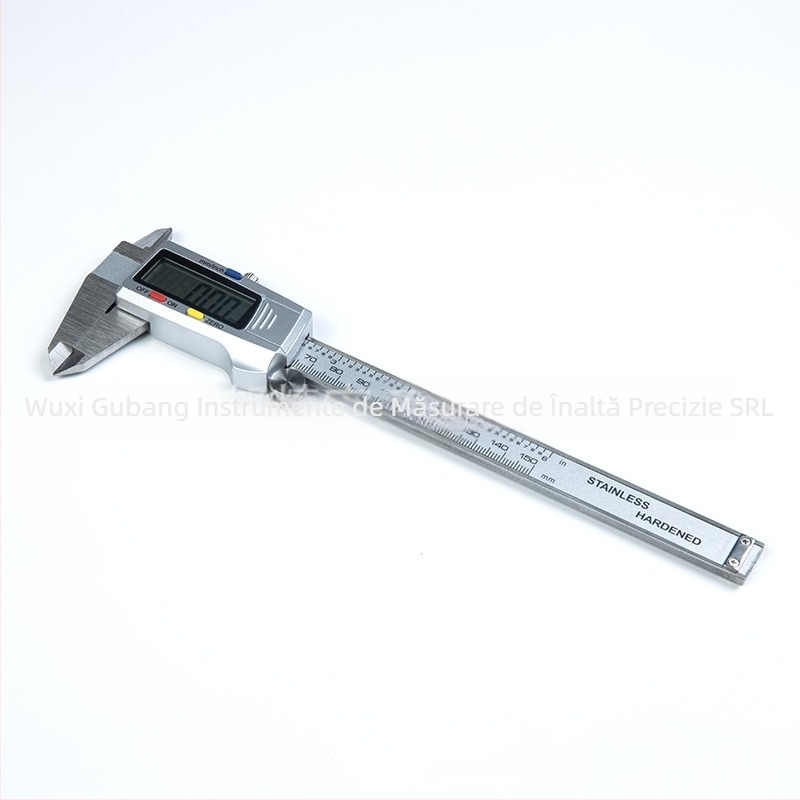 Caliper electronic digital din oțel inoxidabil, afișaj digital, precizie înaltă