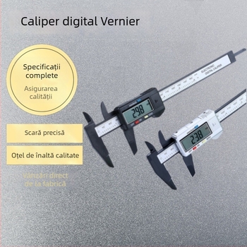 Precise caliper digital, precizie înaltă, interval 0-150 mm, afișaj mare