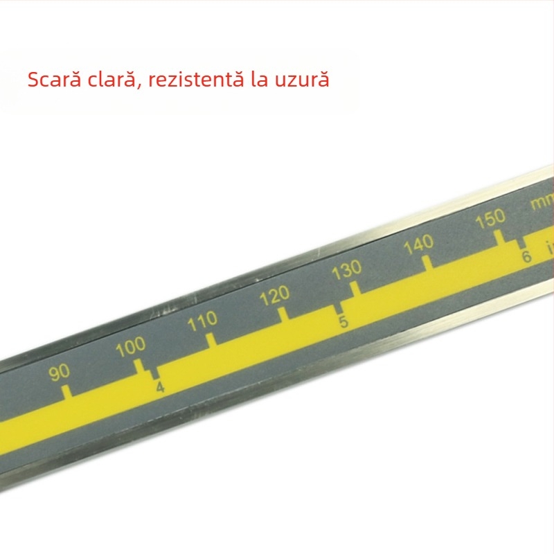 JAVIER Caliper digital IP65 din oțel inoxidabil 0-150/200/300 mm, rezoluție 0,005 mm