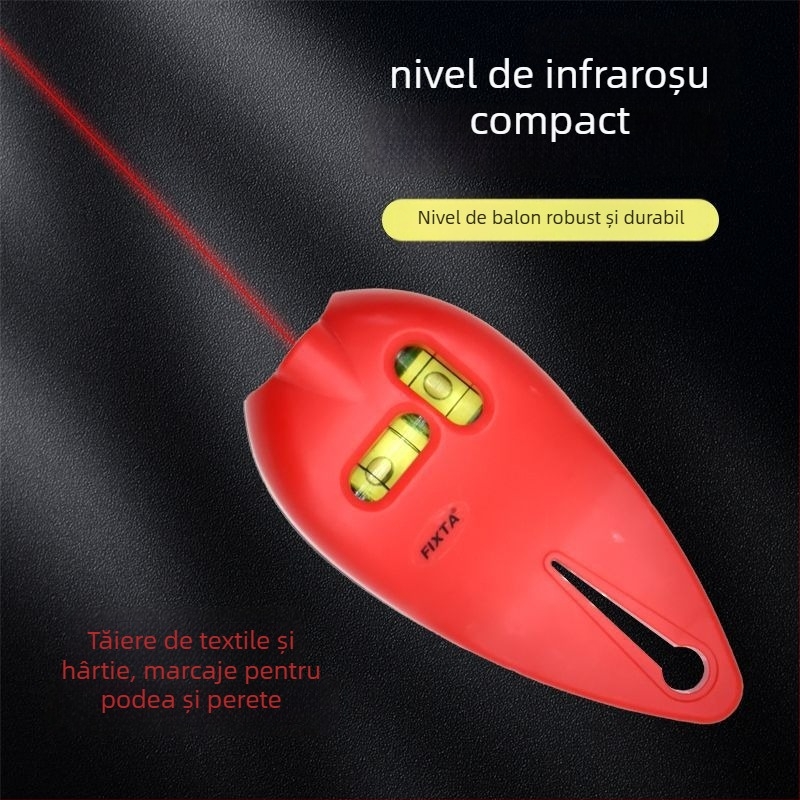 Distanțimetru cu laser, portabil, precizie înaltă, măsurare infraroșu, riglă electronică