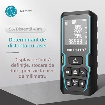 Distanțier cu laser, măsurare infraroșu, precizie înaltă, instrument portabil impermeabil (Brand Magnification; Tip distanțier: distanțier cu laser; Memorie maximă: 30)