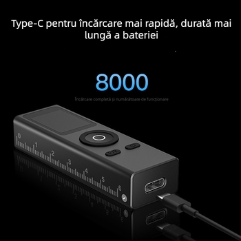 Distanțier cu laser KS-710006 pentru interior, până la 30 m, Kingsdun