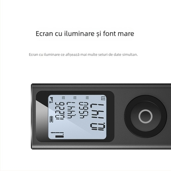 Distanțier cu laser KS-710006 pentru interior, până la 30 m, Kingsdun