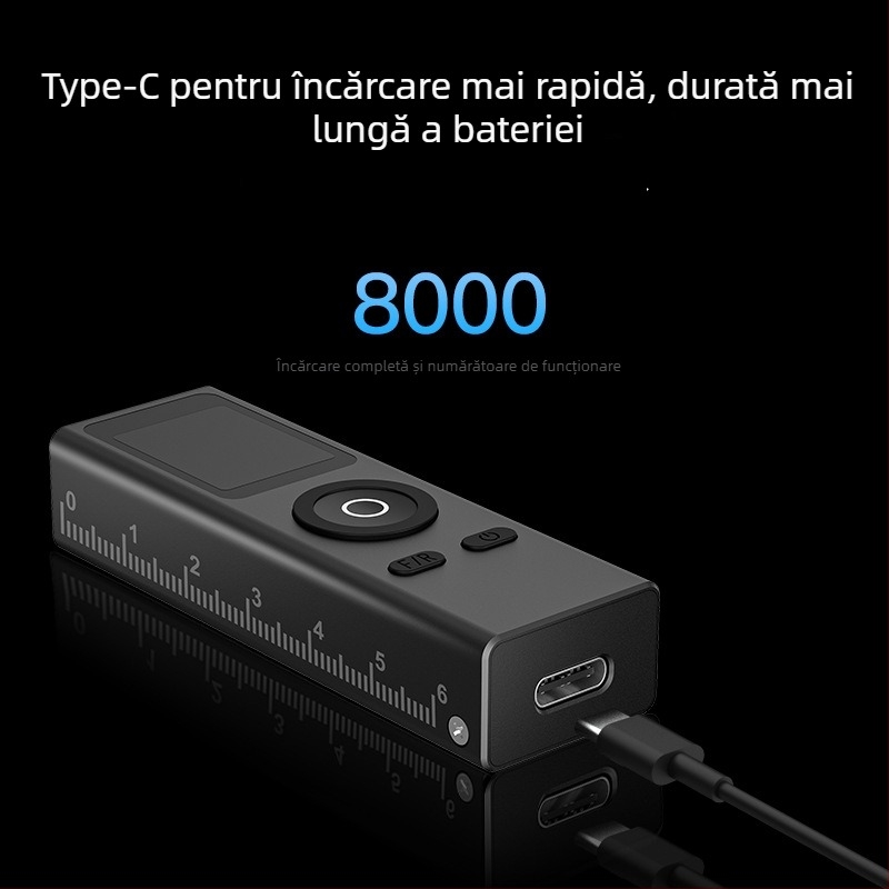 Distanțier cu laser KS-710006 pentru interior, până la 30 m, Kingsdun