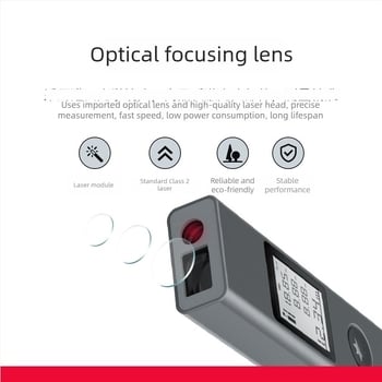 Distanța măsurată cu laser, instrument infraroșu, riglă electronică, riglă laser de înaltă precizie