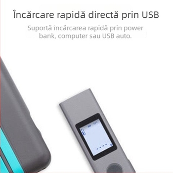 Telemetru cu laser LS-P, riglă digitală infraroșu compactă pentru măsurarea încăperilor