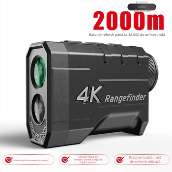 Brightsky Brt-gr2000 laser rangefinder pentru golf – portabil, rază până la 2000 m, precizie ±1 m, multifuncțional: măsurare distanță, înălțime, unghi, viteză, blocare steag, compensare pantă și compensare balistică