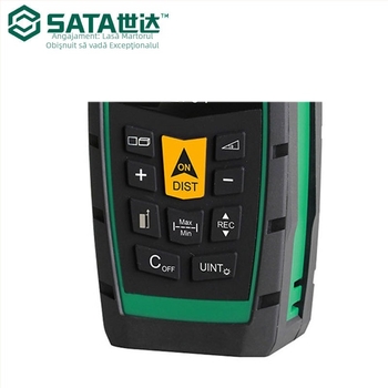 Shida distanțier cu laser portabil, rază de măsurare 60-80 m, model 62704/62705