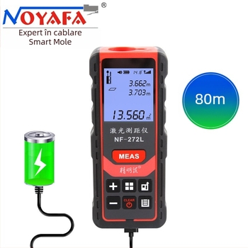 NOYAFA NF-272L măsurător cu laser portabil, măsurare infraroșu, până la 80 m