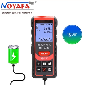 NOYAFA NF-272L măsurător cu laser portabil, măsurare infraroșu, până la 80 m
