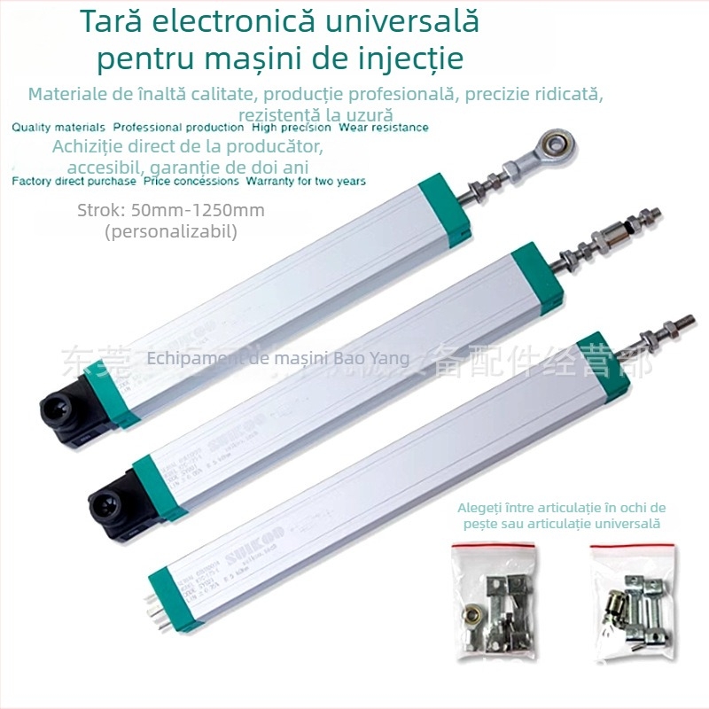 Riglă electronică pentru mașini de injecție — senzor de deplasare liniară, cu tijă de tragere, precizie înaltă, brand Accuracy