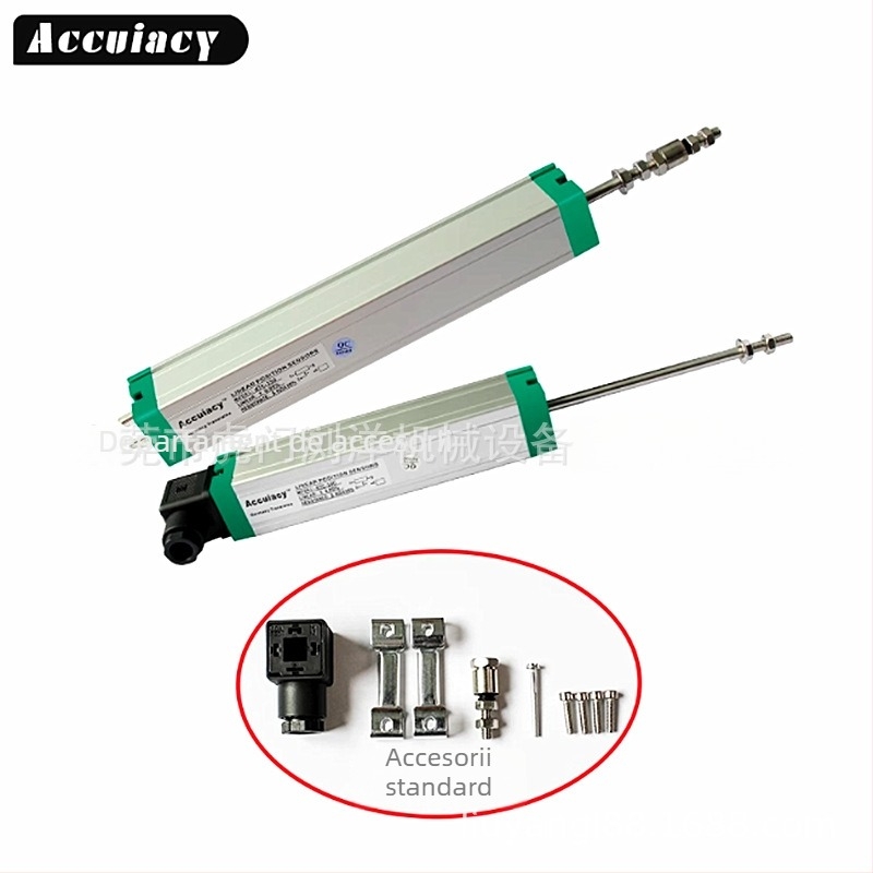 Riglă electronică pentru mașini de injecție — senzor de deplasare liniară, cu tijă de tragere, precizie înaltă, brand Accuracy