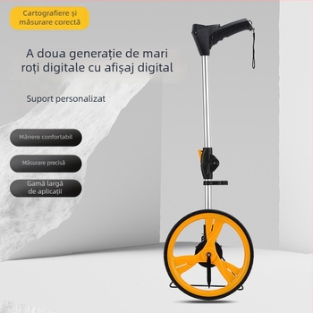 Rulou de măsurare cu afișaj digital, 2-a generație, interval de măsurare 9999 m, precizie 99, greutate 2100 g