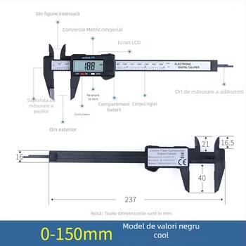 Caliper digital Zongtian