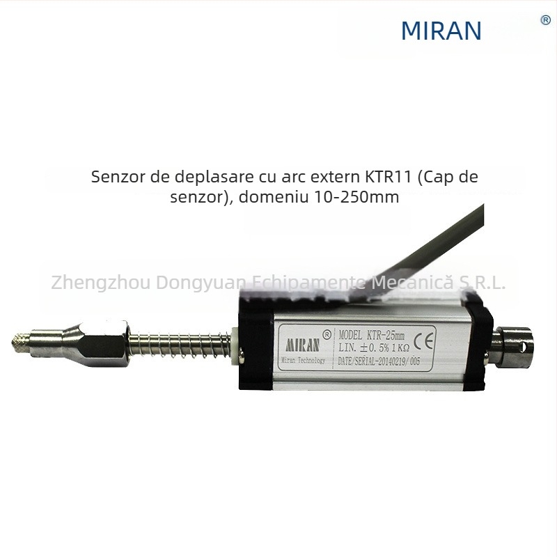 KTR11 senzor de deplasare pentru rigla electronică cu revenire prin arc, interval de măsură 0-200 mm, precizie 0.1 mm