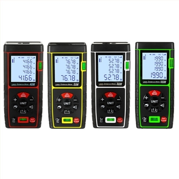 Dispozitiv de măsurare cu laser, interval de 40-100 m, seria OQA, riglă electronică portabilă pentru decor interior