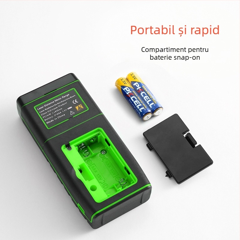 Dispozitiv de măsurare cu laser, interval de 40-100 m, seria OQA, riglă electronică portabilă pentru decor interior