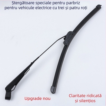 Ștergător pentru triciclu electric — unidirecțional, braț universal de ștergător