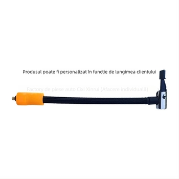 Conector furtun pompă de aer pentru mașină cu duză M6, oprire automată la umflare, debit 25 L/min, 220W, 220V