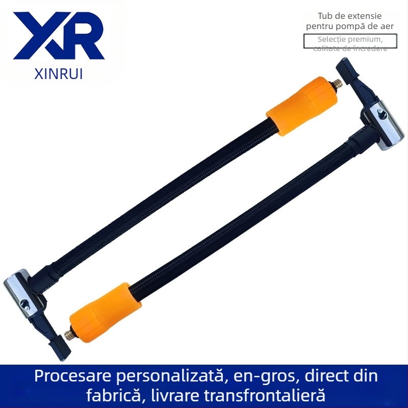 Conector furtun pompă de aer pentru mașină cu duză M6, oprire automată la umflare, debit 25 L/min, 220W, 220V
