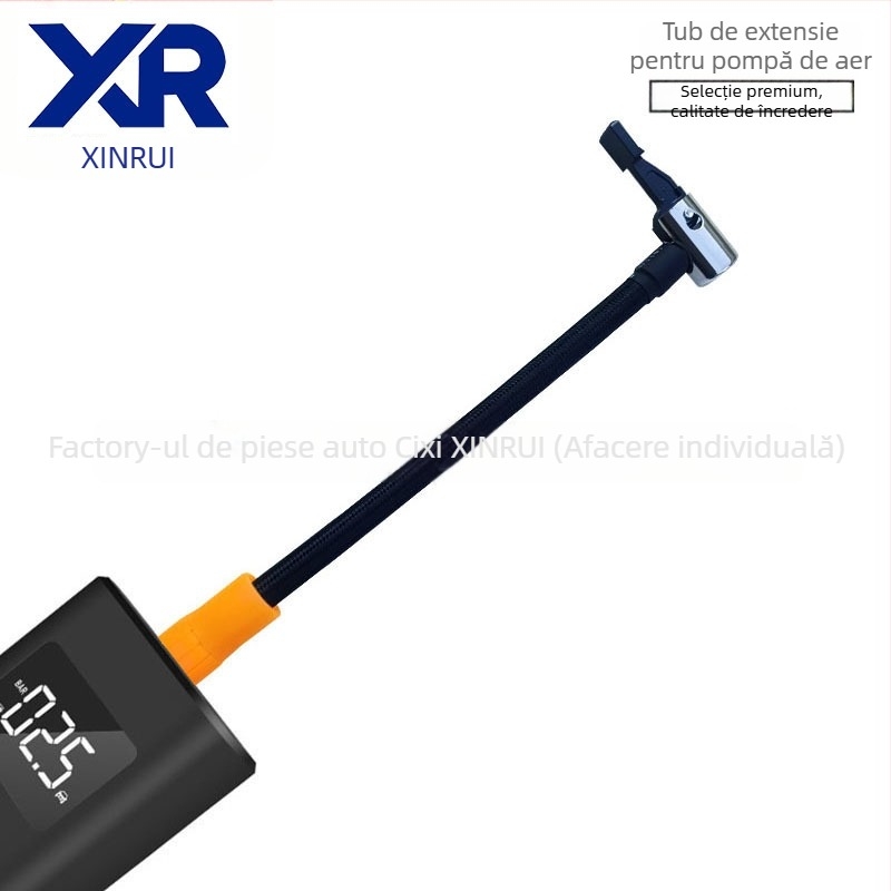 Conector furtun pompă de aer pentru mașină cu duză M6, oprire automată la umflare, debit 25 L/min, 220W, 220V