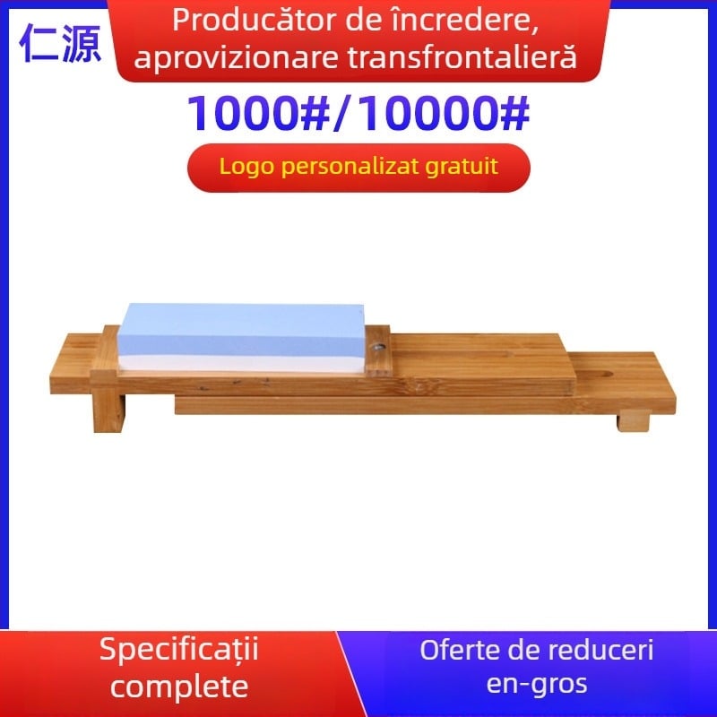Suport reglabil pentru ascuțire cuțite pentru chiuvetă cu bază telescopică, material corindon, marca Shengtai, personalizare disponibilă, imprimare logo