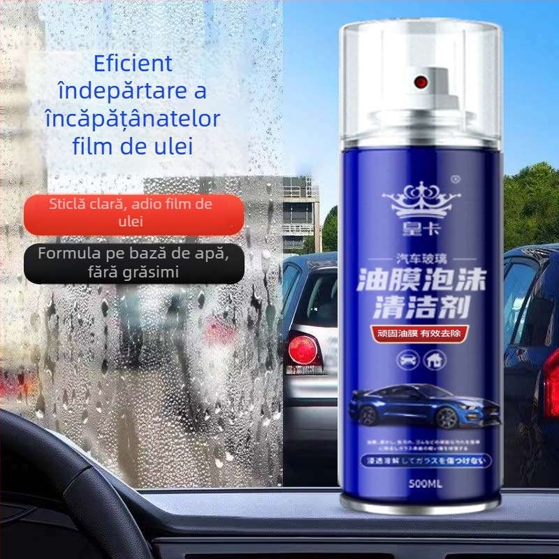 Spumă pentru îndepărtarea peliculei uleioase de pe parbrizul frontal | bază de surfactanți | Brand Real Card | Durata de viață 3 ani | Standard de calitate 3655